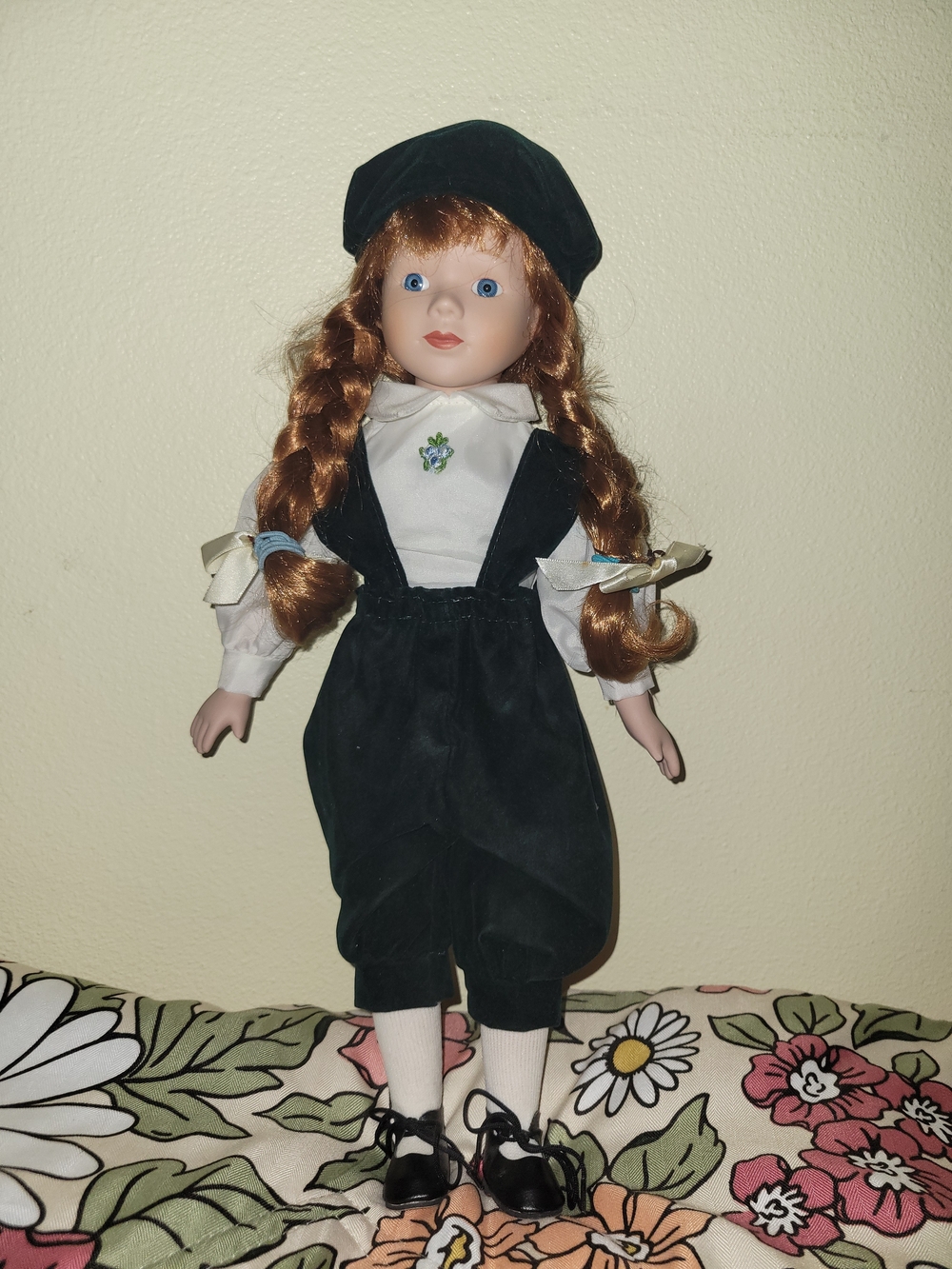 Classic Redhead Porcelain Doll